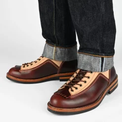 Model 007 Boot In Cherry/Cream
