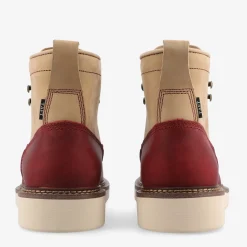 Model 001 Boot In Cherry/Cream