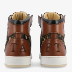 Rapido Brown High Top Sneakers - Eden | Taft