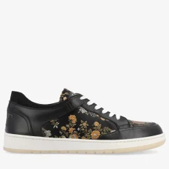 Rapido Low In Eden Noir - Black Leather Sneakers | Taft