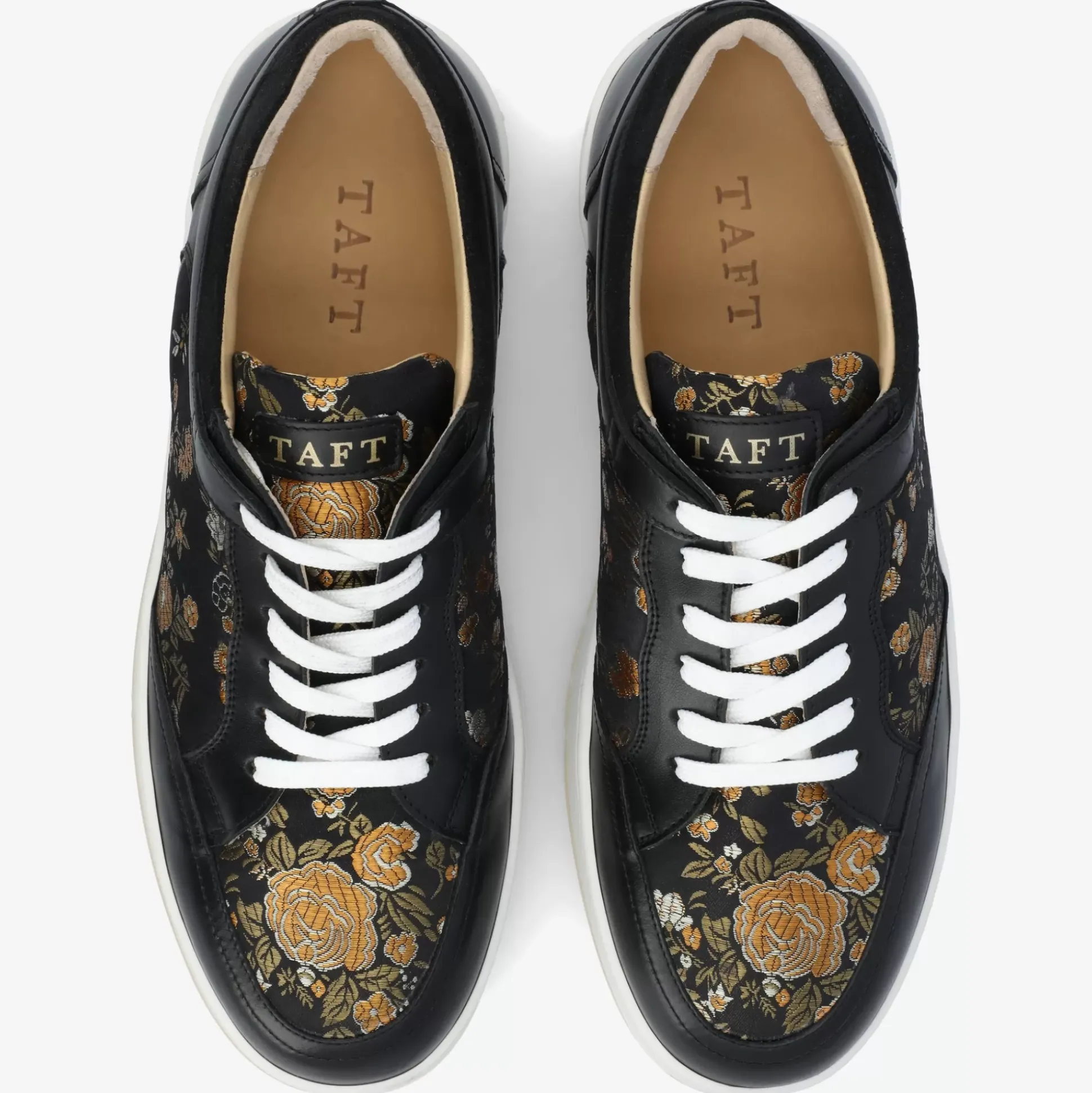 Rapido Low In Eden Noir - Black Leather Sneakers | Taft