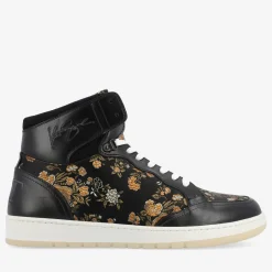 Rapido Mens Black Hightop Sneakers - Eden Noir | Taft