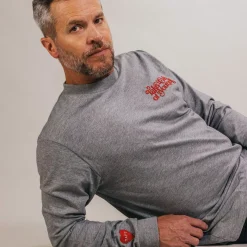 Take Care Long Sleeve Shirt In Grey