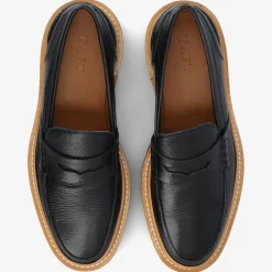 The Country Loafer - Black Designer Loafer | Taft