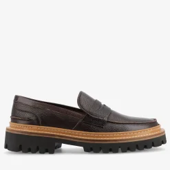 The Country Loafer In Coffee - Dark Brown Loafer | Taft