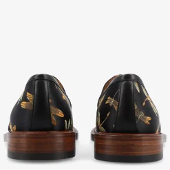The Fitz Black Loafers - Black Dragonfly | Taft