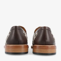 The Fitz Loafer In Brown Check | Taft