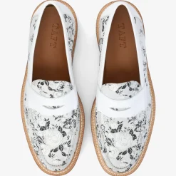 The Fitz Loafer In Eden Blanc - White Loafers For Men | Taft