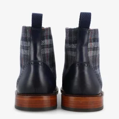 The Hamilton Boot In Blue Plaid | Taft