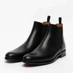The Hiro Boot - Men'S Black Leather Chelsea Boots | Taft
