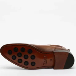 The Hiro Boot In Honey - Men'S Leather Chelsea Boots | Taft