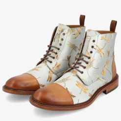 The Jack Boot In Blue Dragonfly Print | Taft