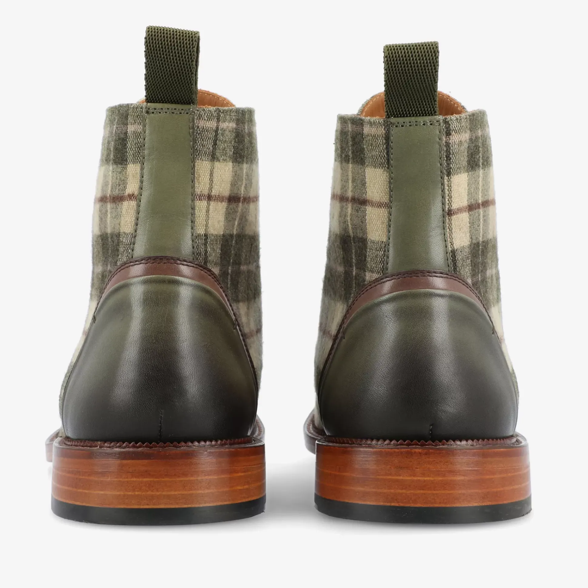 The Jack Boot In Green Plaid | Taft