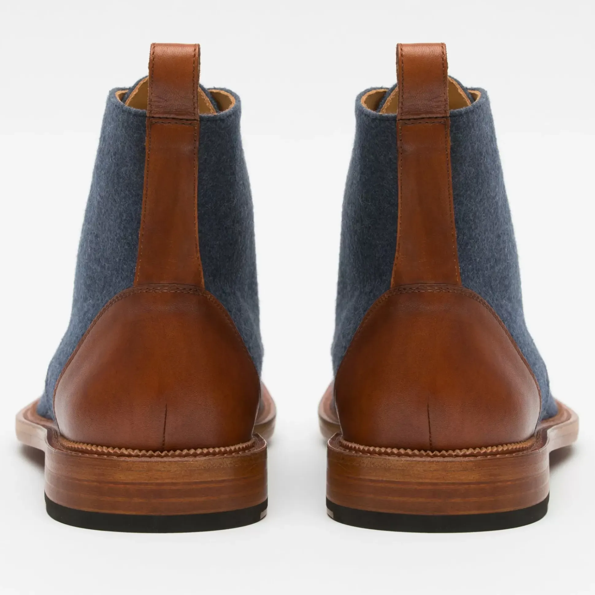 The Jack Boot In Navy - Ankle Boots | Taft