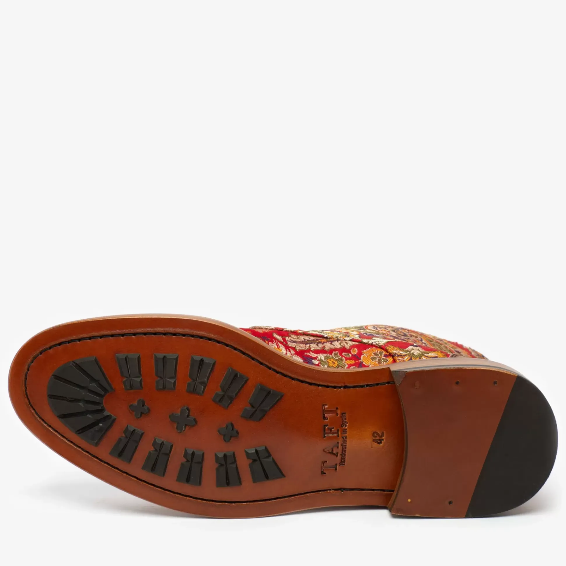 The Jack Boot In Red Paisley | Taft