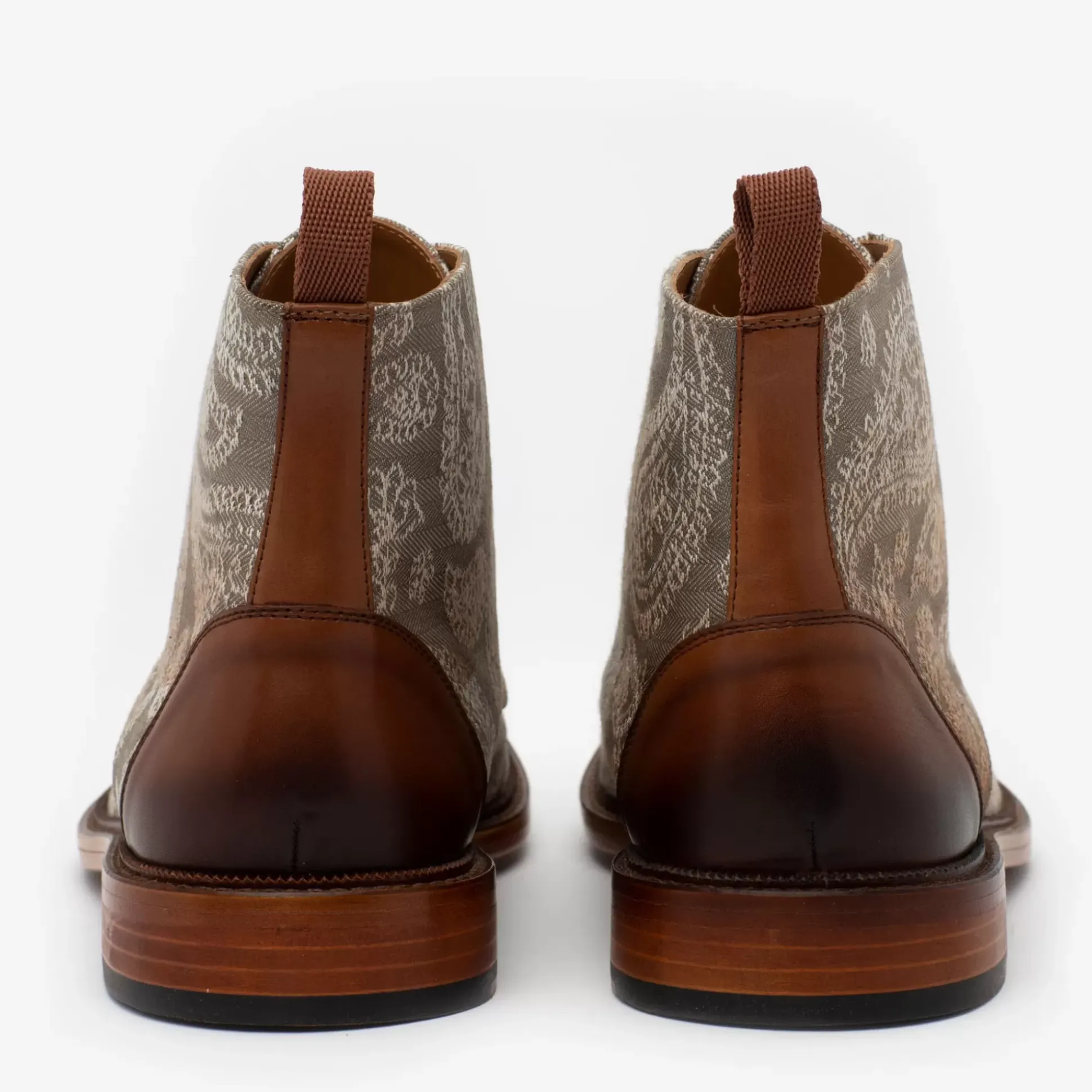The Jack Boot In Taupe Paisley | Taft