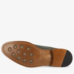 The Kennedy Shoe In Green - Casual Dress Shoes | Taft