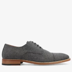 The Kennedy Shoe In Grey Wool | Taft