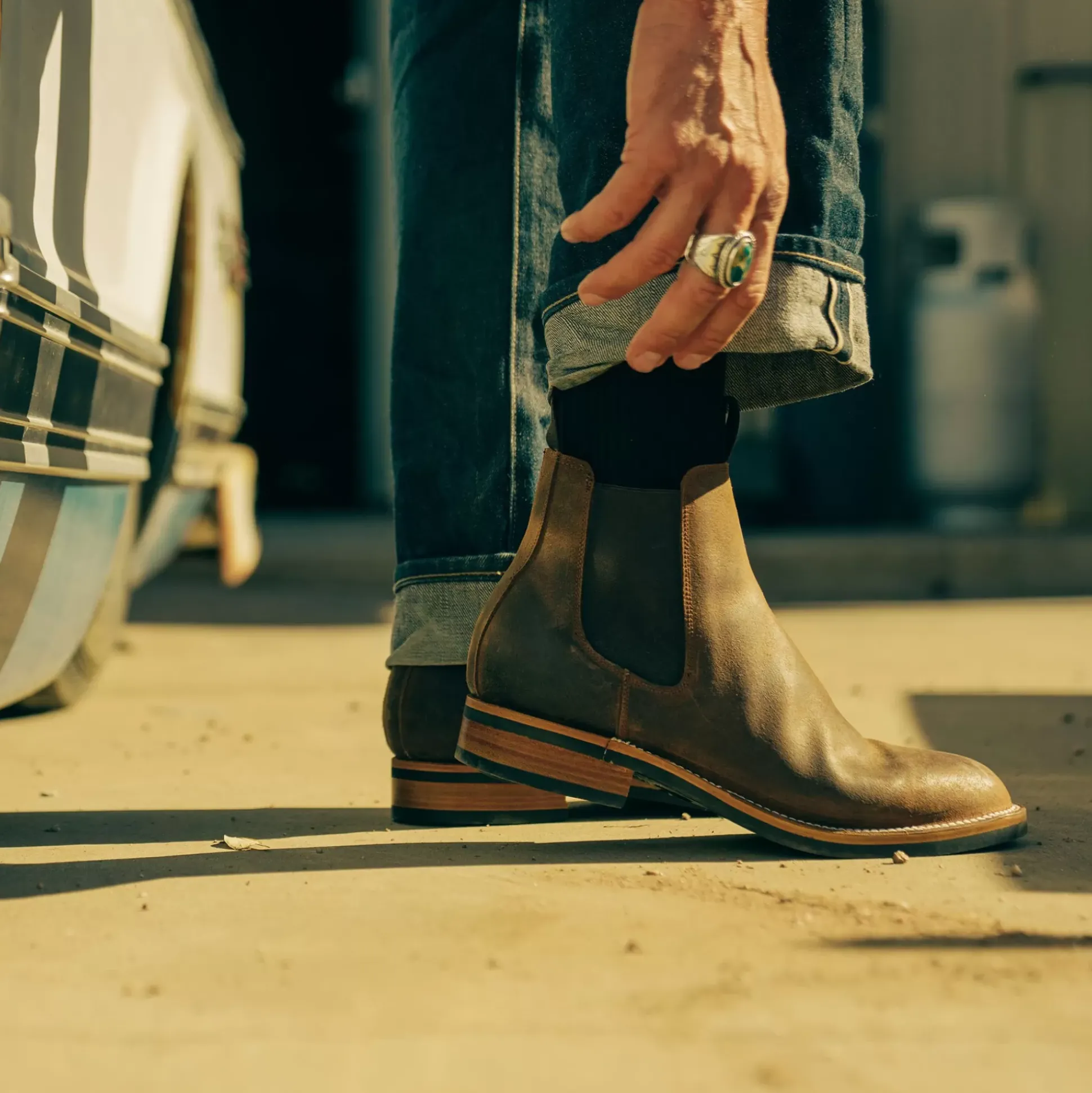 The Legion Stitchdown Boot In Rust | Taft