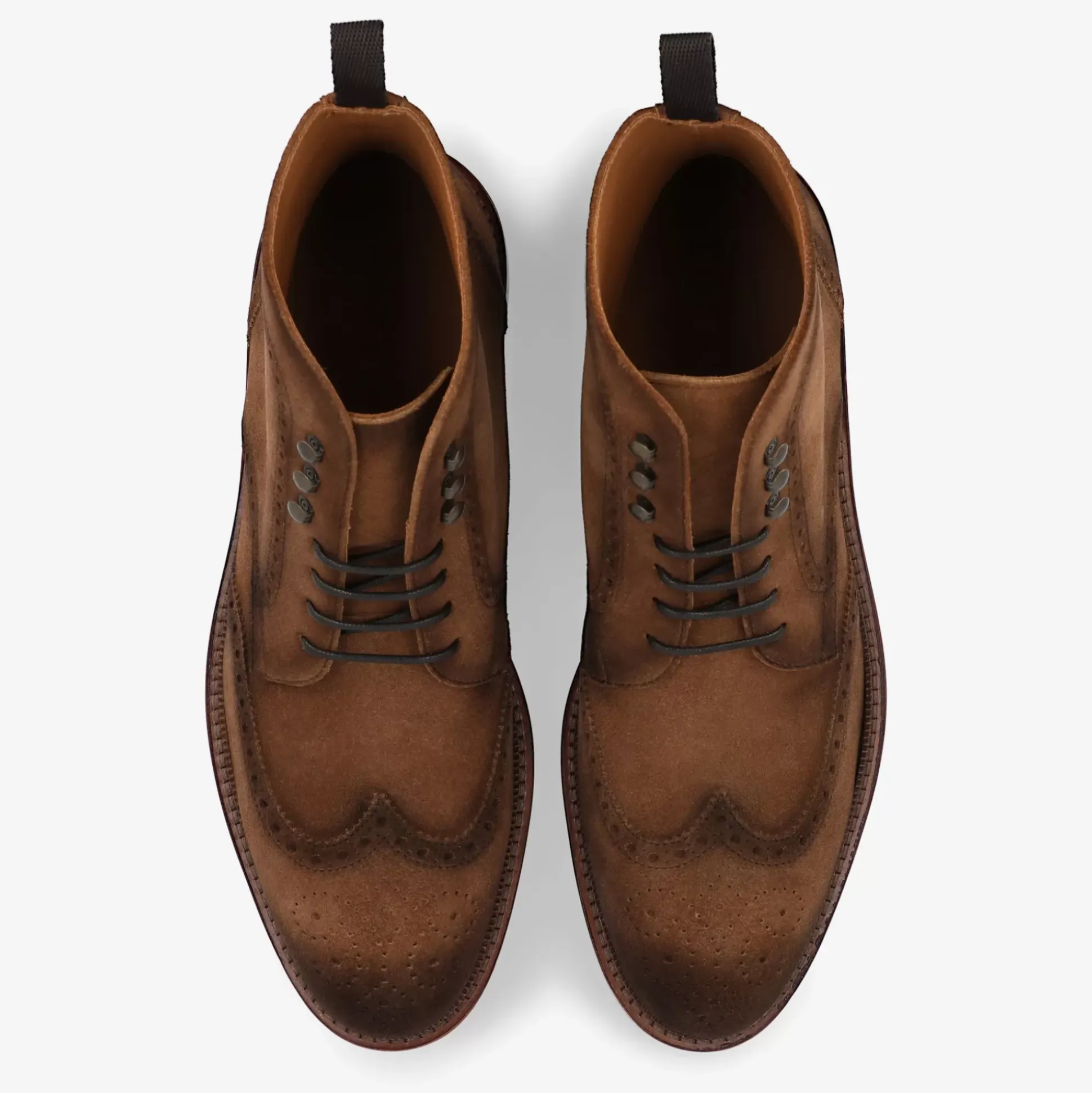The Mack Boot In Brown - Suede Boots | Taft