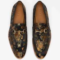 The Russell Loafer In Eden - Men'S Floral Loafers | Taft