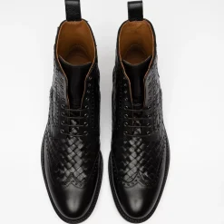 The Saint Boot In Black - Men'S Leather Dress Boot
