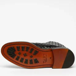The Saint Boot In Black - Men'S Leather Dress Boot