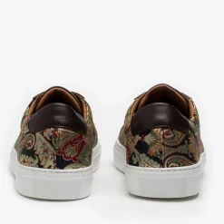 The Sneaker In Kashmir Multicolor Paisley Fabric | Taft