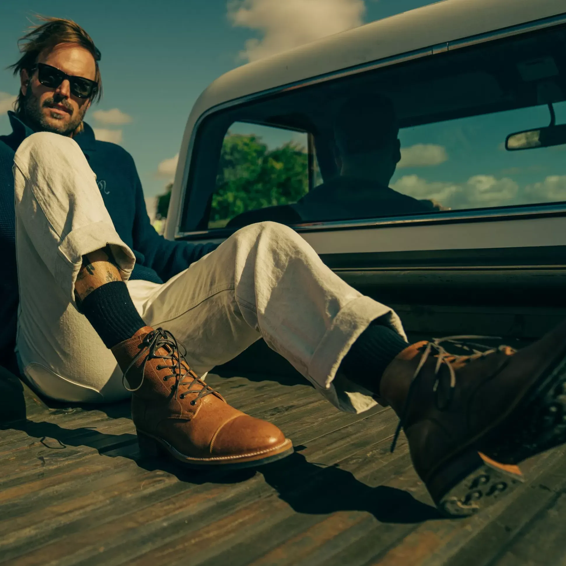 The Stitchdown Legacy Boot In Nutmeg | Taft