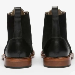 The Troy Boot - Black Suede | Taft