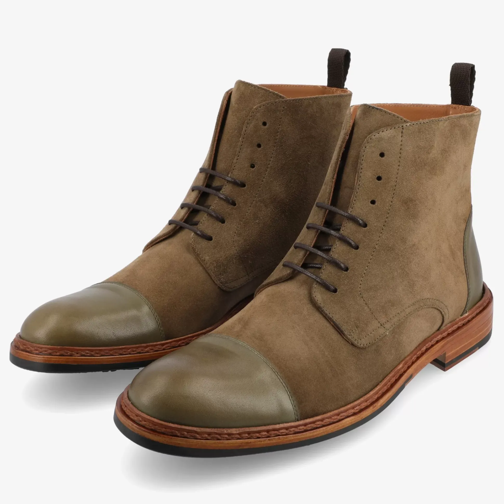 The Troy Boot In Olive