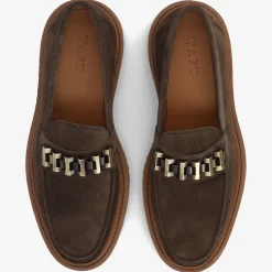 The Verona Loafer In Brown - Brown Suede Loafer | Taft