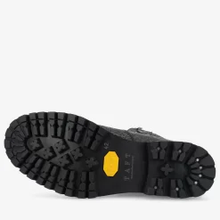 The Viking Boot In Black Floral | Taft