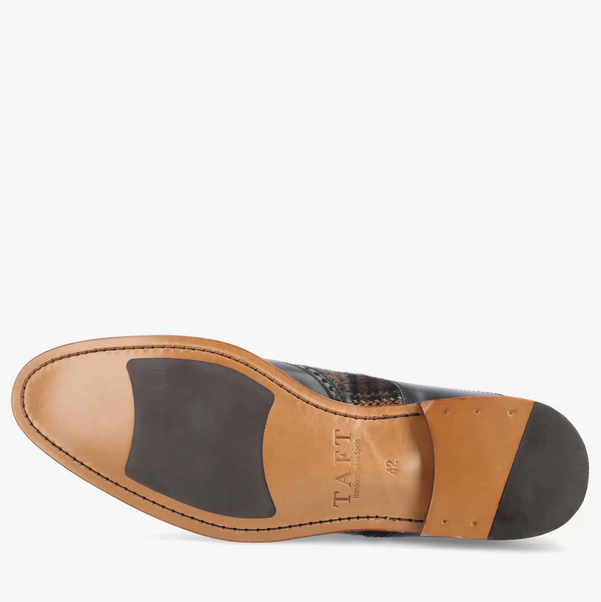 The Wallace Shoe In Brown Tartan | Taft